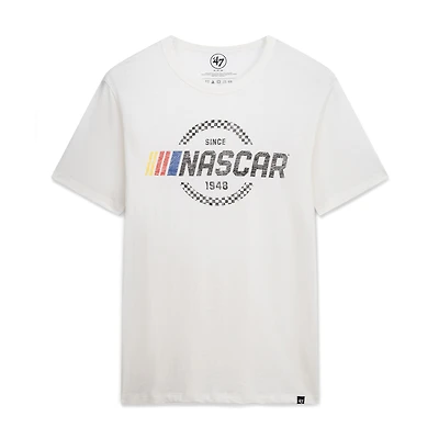 Men's '47  White NASCAR Logo Franklin T-Shirt