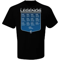 T-shirt intronisé noir NASCAR Hall of Fame Class 2023 pour homme avec drapeau à damier