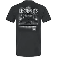 Men's Checkered Flag Black NASCAR Hall of Fame Legends Retro T-Shirt