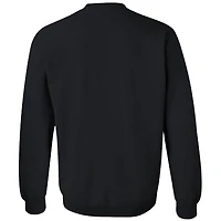 Men's Checkered Flag Sports  Black NASCAR and Chill Pullover Sweatshirt