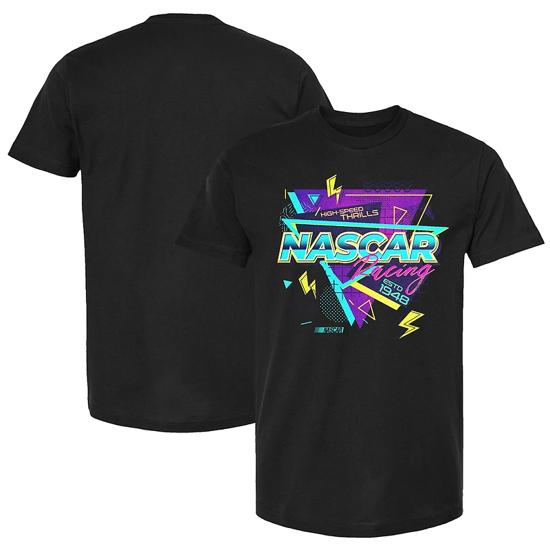 Men's Checkered Flag Sports Black NASCAR Lifestyle T-Shirt