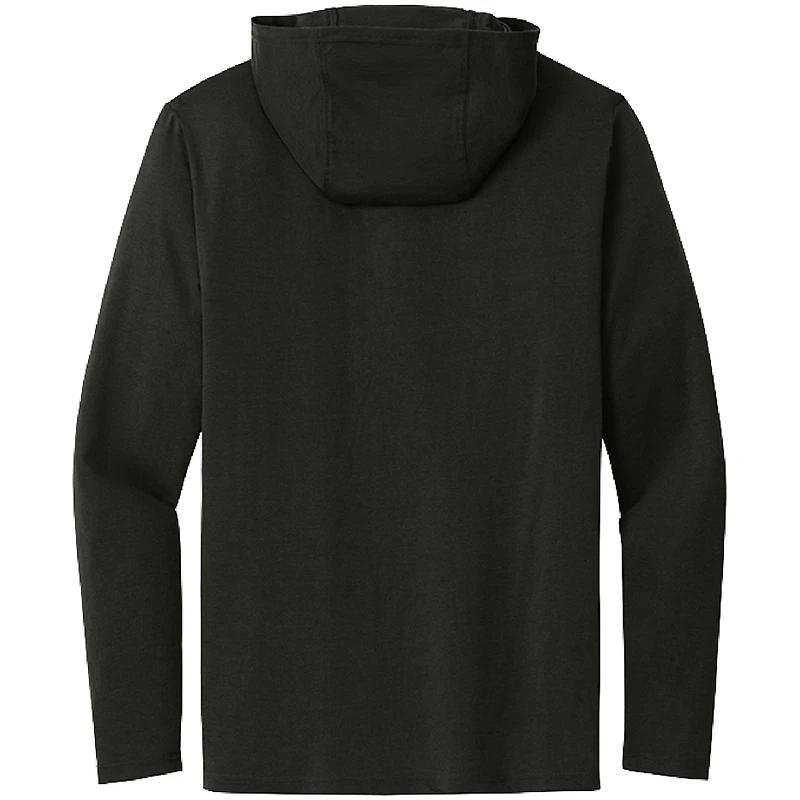 Men's Checkered Flag Sports Black NASCAR Love Wins Hooded Long Sleeve T-Shirt
