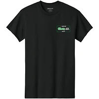 Men's Checkered Flag Sports Black NASCAR O'Reilly Auto Parts Series Car Graphic T-Shirt