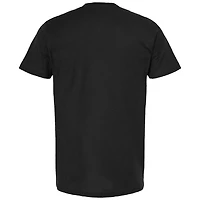 Men's Checkered Flag Sports Black Race Day T-Shirt