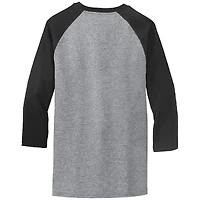 Men's Checkered Flag Sports Gray NASCAR Love Wins Pride Ringer T-Shirt