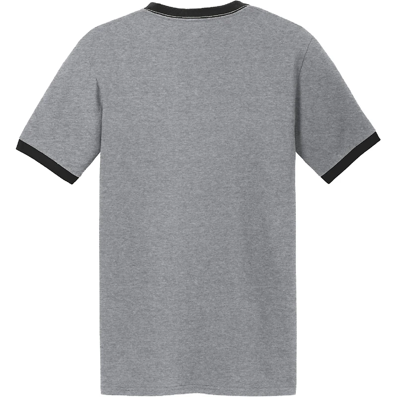 Men's Checkered Flag Sports  Gray NASCAR Repeat Logo T-Shirt