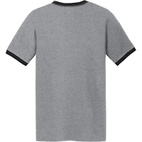 Men's Checkered Flag Sports  Gray NASCAR Repeat Logo T-Shirt