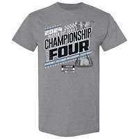 Men's Checkered Flag Sports Heather Gray 2024 NASCAR Cup Series Championship Four T-Shirt
