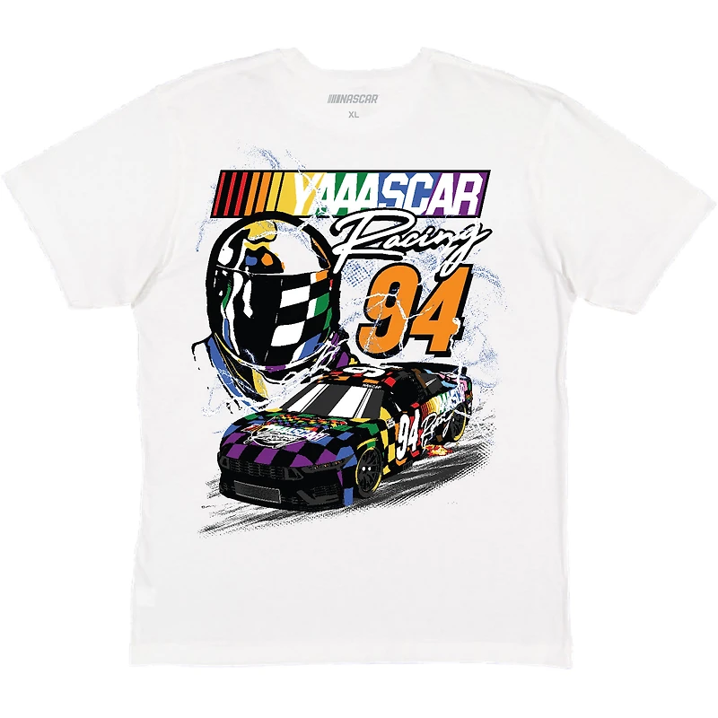 Men's Checkered Flag Sports NASCAR YAAASCAR Pride T-Shirt