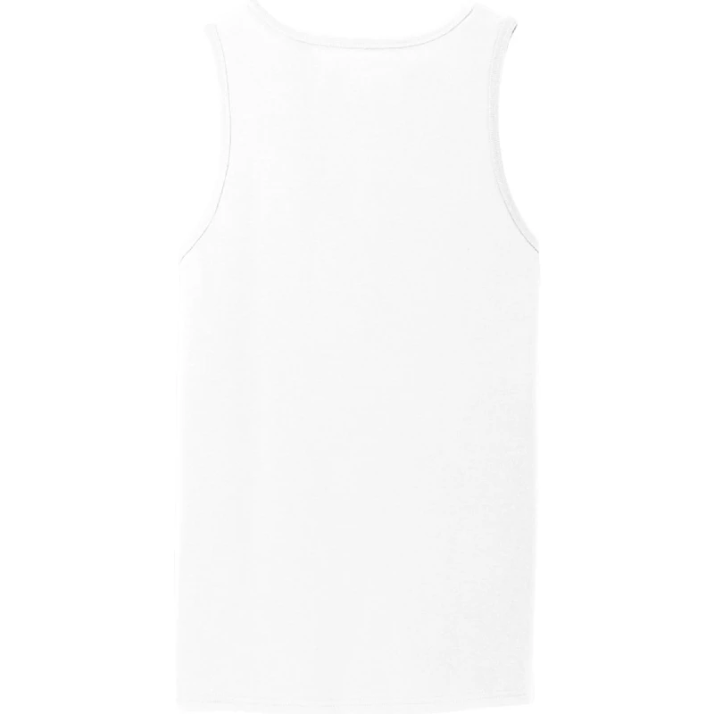 Men's Checkered Flag Sports White NASCAR YAAASCAR Pride Tank Top