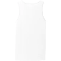 Men's Checkered Flag Sports White NASCAR YAAASCAR Pride Tank Top
