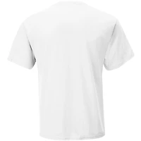 T-shirt blanc à damier pour homme NASCAR « Love Wins »