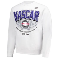 Men's Classic Ink  Ash NASCAR Crewneck Sweatshirt