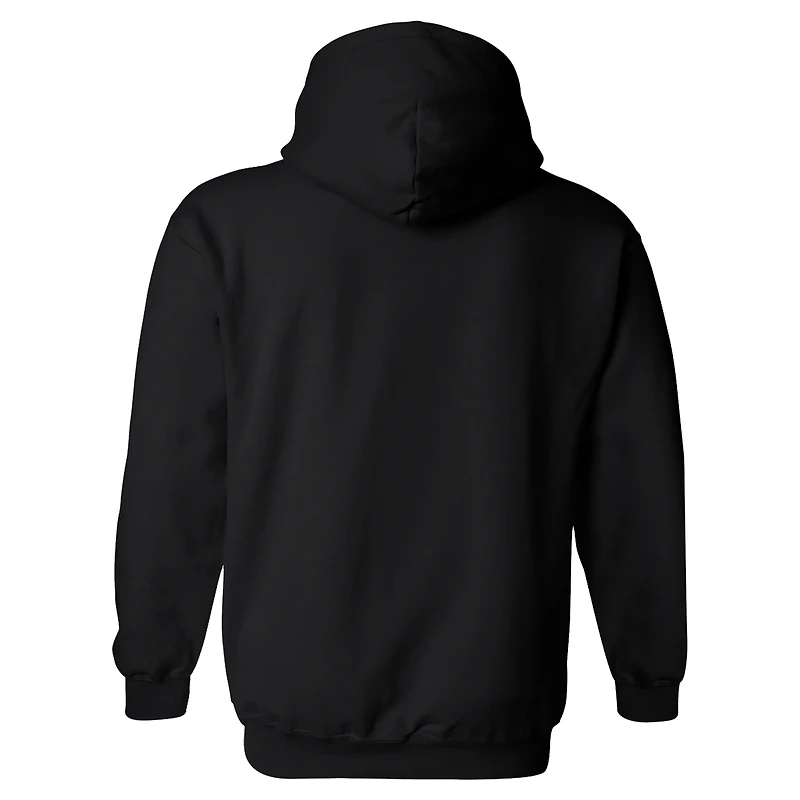 Men's Classic Ink Black Rolling Stones x NASCAR Circle Badge Hoodie