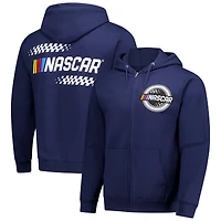 Men's Classic Ink  Navy NASCAR Full-Zip Hoodie