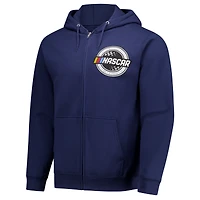 Men's Classic Ink  Navy NASCAR Full-Zip Hoodie