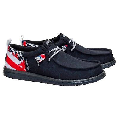 T-shirt homme Hey Dude x NASCAR Noir 2026 Wally Funk Merica