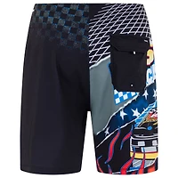 Men's Hurley Black NASCAR Phantom-Eco Racing 20'' Boardshort