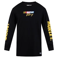 Men's Hurley x Everday Black NASCAR Everyday Faster Long Sleeve T-Shirt