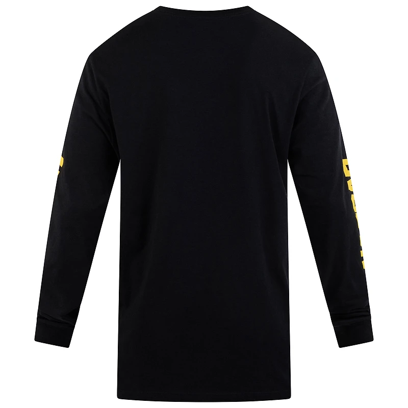 Men's Hurley x Everday Black NASCAR Everyday Faster Long Sleeve T-Shirt