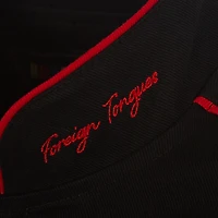 Men's JH Design Black Rolling Stones x NASCAR Full-Snap Twill Racing Jacket