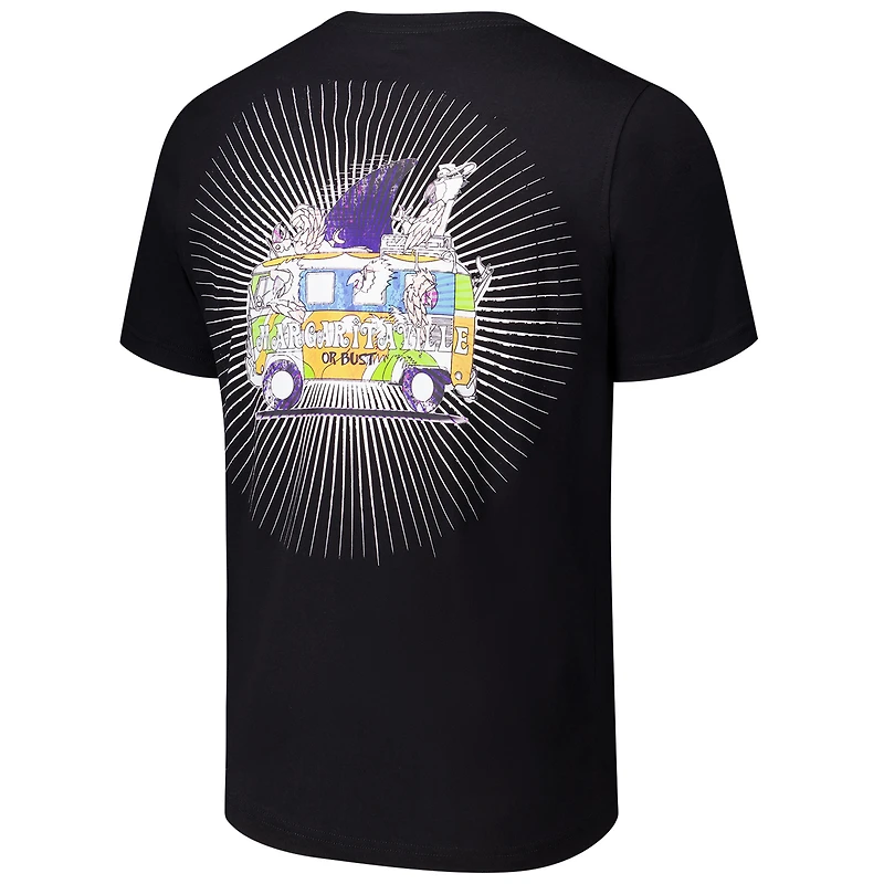Men's Margaritaville Black NASCAR Road Trip T-Shirt