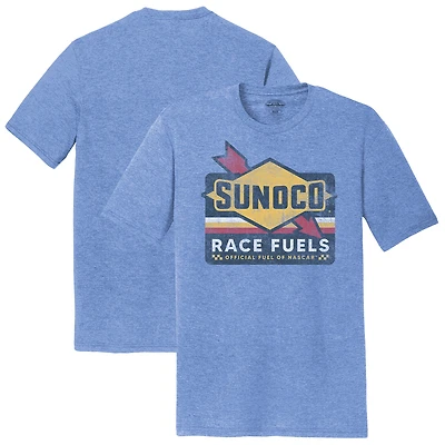 Men's NASCAR  Heather Blue Sunoco Tri-Blend T-Shirt