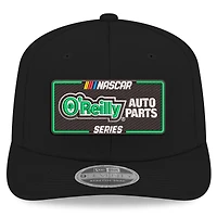 Casquette New Era anthracite pour homme, série NASCAR O'Reilly Auto Parts 9SEVENTY à fermeture extensible