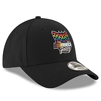 Men's New Era Black NASCAR YAAASCAR Pride 9FORTY Snapback Adjustable Hat