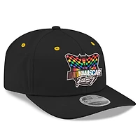 Men's New Era  Black NASCAR Yaaascar Pride 9SEVENTY Adjustable Hat