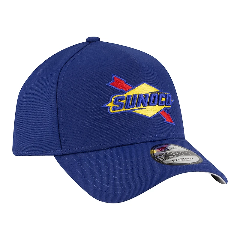 Casquette ajustable New Era bleue NASCAR Sunoco 9FORTY pour homme