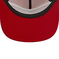 Men's New Era Red/White NASCAR Golfer Snapback Adjustable Hat