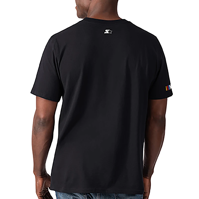 T-shirt noir des équipes spéciales NASCAR Starter pour hommes