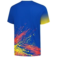 T-shirt bleu Starter NASCAR Cup Series Touchdown Extreme pour homme