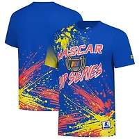T-shirt bleu Starter NASCAR Cup Series Touchdown Extreme pour homme