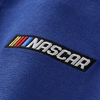 Pull Tommy Bahama bleu NASCAR Montego Beach à demi-zip pour homme