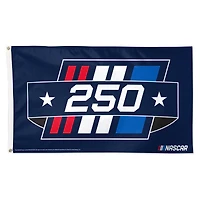 NASCAR 250 WinCraft Blue 3' x 5' Single-Sided Deluxe Flag