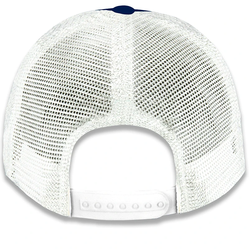 Unisex Checkered Flag Sports Blue NASCAR Trucker Adjustable Hat