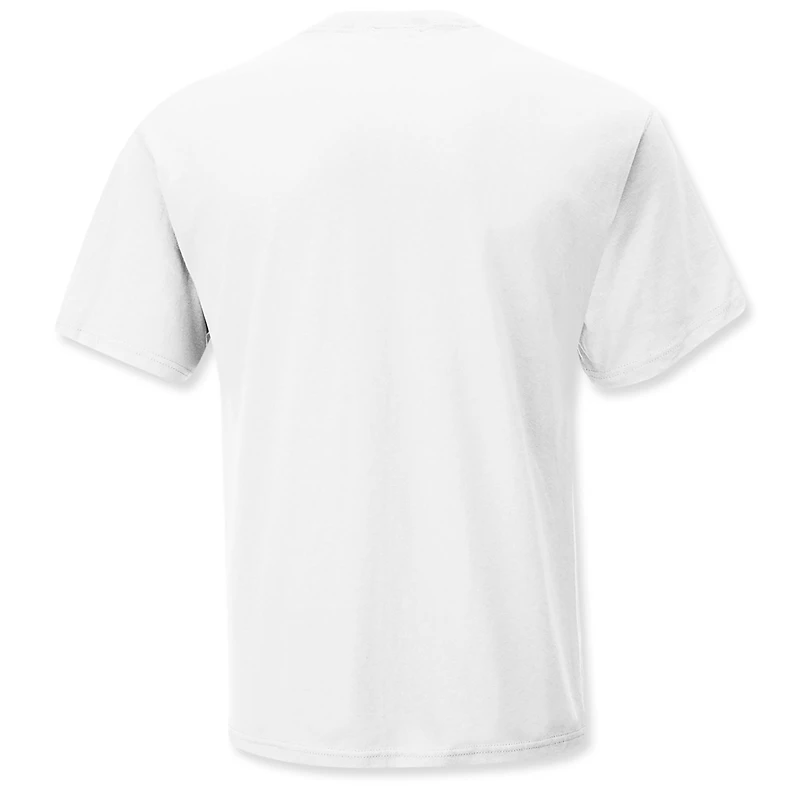 T-shirt unisexe drapeau à damier sport blanc NASCAR Better Together