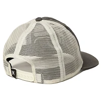 Unisex Hurley Gray NASCAR Unstructured Trucker Snapback Hat