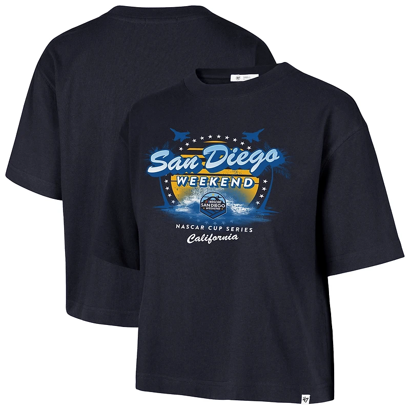 T-shirt femme '47 Navy NASCAR San Diego Weekend Reed City