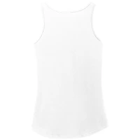 Débardeur à damier Sports White NASCAR Logo Pride pour femme