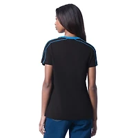 Women's G-III 4Her by Carl Banks  Black NASCAR Coaching T-Shirt