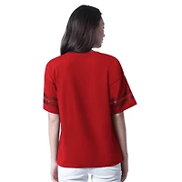 Women's G-III 4Her by Carl Banks  Red NASCAR Fan Catch T-Shirt