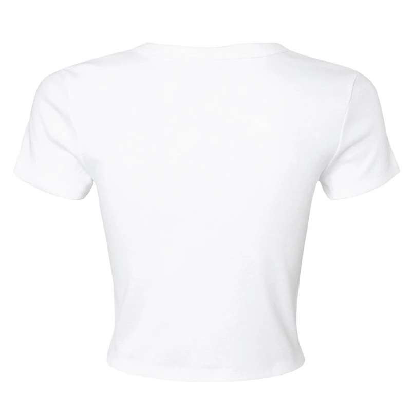 Women's Girl Tribe Co. White NASCAR 90's Baby T-Shirt