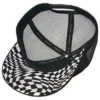 Casquette Snapback en mousse NASCAR Hurley noire pour femme