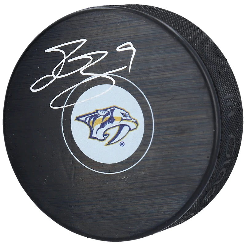 Filip Forsberg Nashville Predators Autographed Hockey Puck