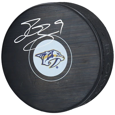 Filip Forsberg Nashville Predators Autographed Hockey Puck