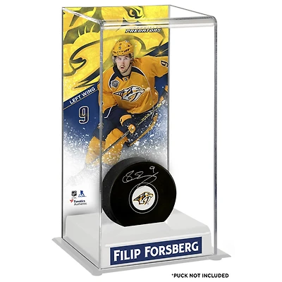 Filip Forsberg Nashville Predators Étui de luxe pour rondelle de hockey
