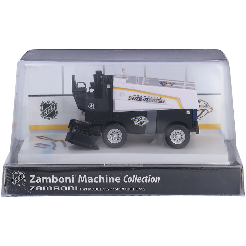 Jonathan Marchessault Nashville Predators Autographed 1:43 Scale Die-Cast Zamboni